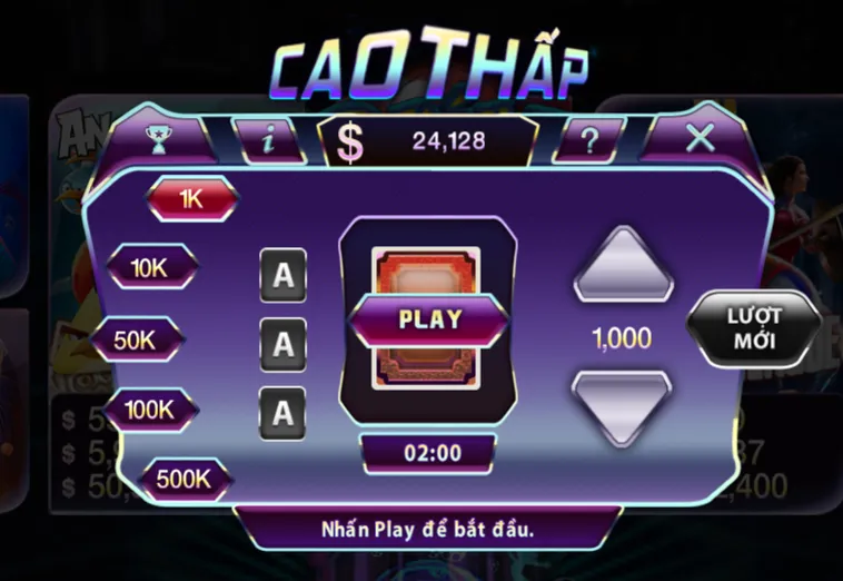Chinh Phục Minigame Cao Thấp tại 789Club Cơ Hội Chiến Thắng Đỉnh Cao Mỗi Ngày