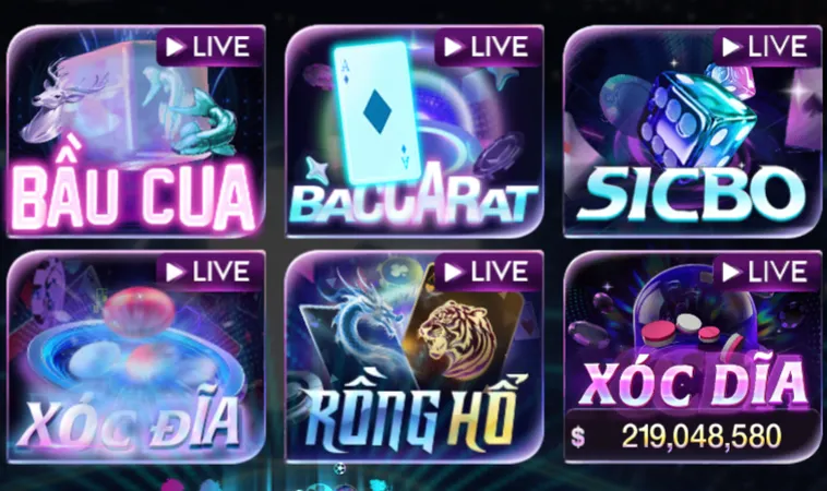 Đa Dạng Trò Chơi Casino Online 789Club Sân Chơi Cá Cược Đẳng Cấp Nhất