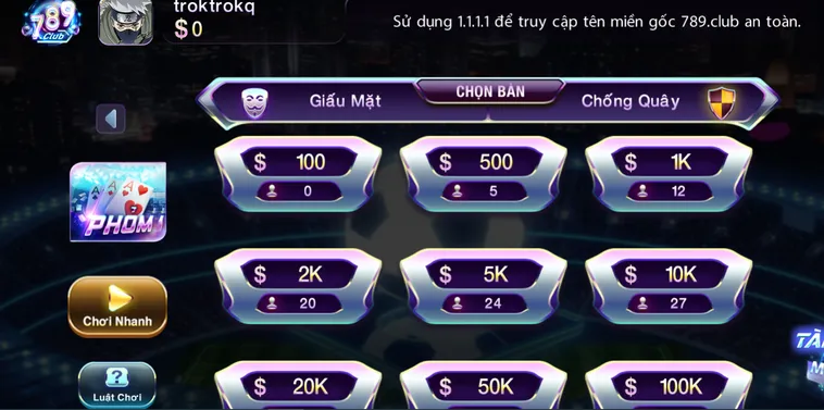 Phỏm Tại 789Club Đấu Trường Bài Đẳng Cấp Của Các Cao Thủ Miền Bắc