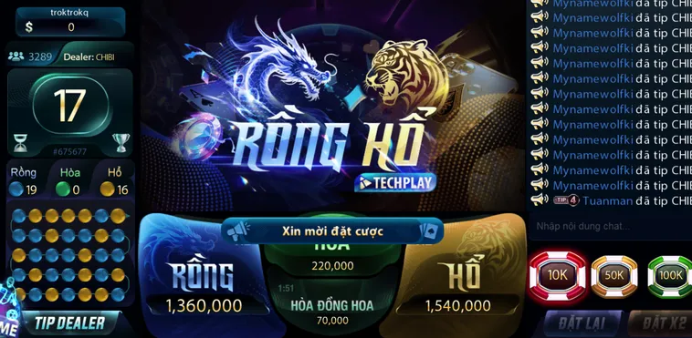 Hướng Dẫn Chi Tiết Cách Chơi Rồng Hổ Casino Tại 789Club