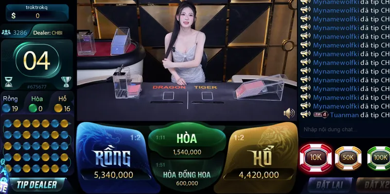 Giao Diện 4K Đẳng Cấp Tại Rồng Hổ Casino Tại 789Club