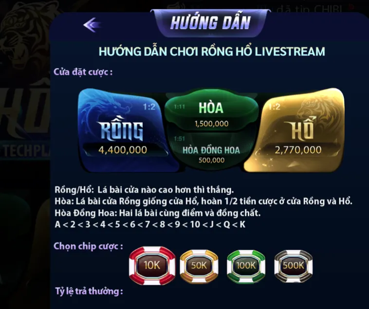 Hướng Dẫn Chi Tiết Cách Chơi Rồng Hổ Casino Tại 789Club