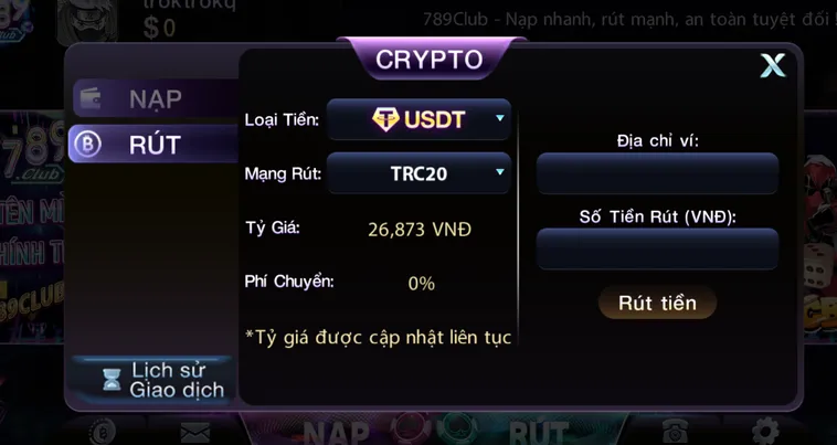 Rút Tiền 789Club Siêu Tốc Độ Đảm Bảo An Toàn Tuyệt Đối Cho Mọi Game Thủ