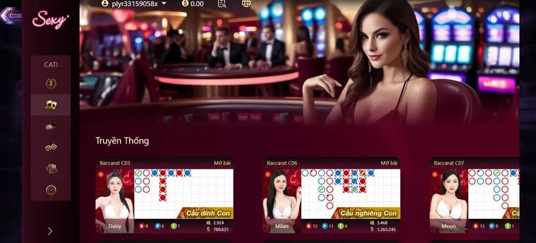 Chinh Phục Thế Giới Sexy Gaming Live Tại 789Club Với Dealer Nóng Bỏng