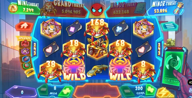 Giao Diện Trò Chơi Nổ Hũ Super Spiderman Tại 789Club Siêu Hấp Dẫn