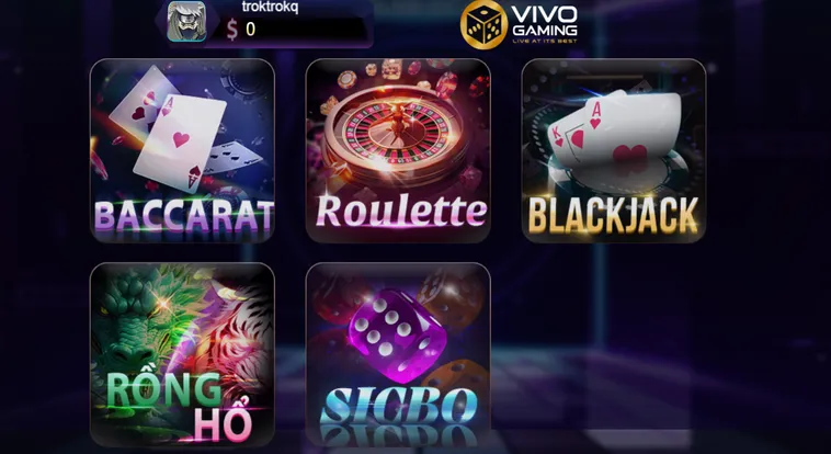 Khám Phá Sảnh Casino Vivo Gaming Live tại 789Club Đẳng Cấp Nhất Năm 2026